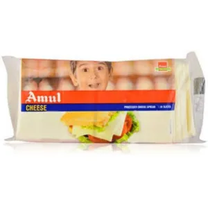 Amul Cheese Slices : 400 gms