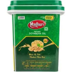 Madhuri Refined Soyabean Oil Jar : 15 Litres