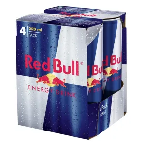 Red Bull Energy Drink : 4x250 ml