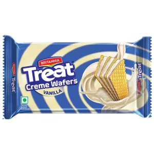 Britannia Treat Vanila Creme Wafers : 60 gms