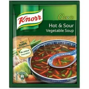 Knorr Hot & Sour Veg Cup-A-Soup : 11 gms