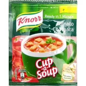 Knorr Instant Tomato Chatpata Cup A Soup : 14 gms