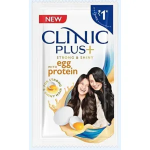 Clinic Plus Strong and Shiny Shampoo Sachet (6ml)