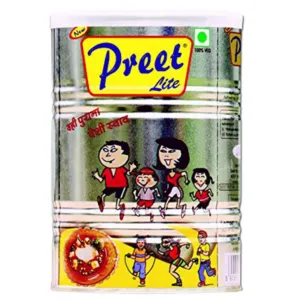 Preet Lite Oil (Tin) - 1L