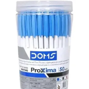Doms Proxima BLUE Ball Pen Pack of 50