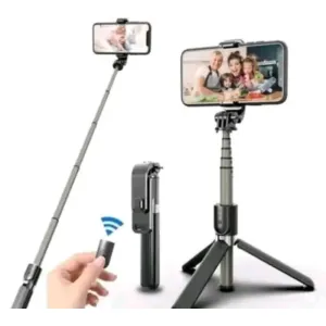 Selfie Stick | Bluetooth Extendable Selfie Stick with Wireless Remote, Selfie Stick, Adjus