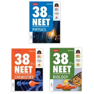 MTG 38 Years NEET Previous Year Solved Question Papers Physics, Chemistry & Biology PYQs C