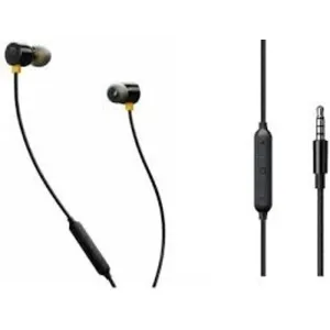 realme Buds Wired Headset (Black, In the Ear)