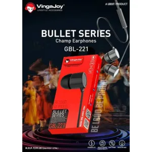 Vingajoy Bullet Series GBL-221 Handsfree Super Bassed Headset