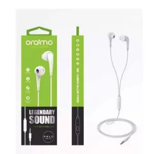 ORAIMO OEP-E21 Wired Headset  (Black, In the Ear)