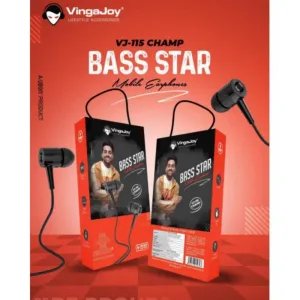 Vingajoy VJ-115 Bass Star Champ Wired Earphone With Mic
