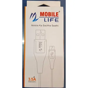 Mobile Life 3.5A USB Data Cable