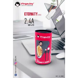 UBON 2.4 A Momento V8 Charger Cable
