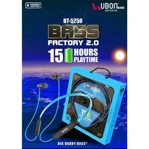 Ubon BT-5250 BASS FACTORY 2.0 Wireless Neckband
