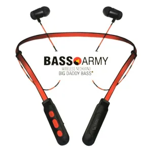 UBON CL-100 BIG DADDY BASS BLUETOOTH Neckband Wireless With Mic Headphones/Earphones