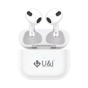 U&i 3G Series Bluetooth Earbuds with 30Hours of Music Time Bluetooth Headset True Wireless