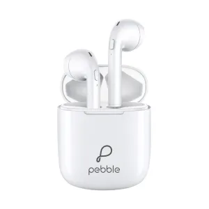 Pebble Duet Pro True Wireless Earbuds with Massive 20 Hours Playback Time, Touch Control,