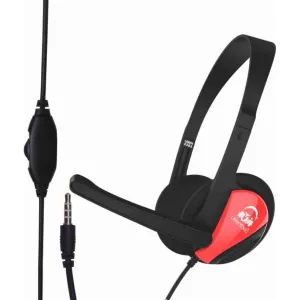 U&I Gamer Series Wired On Ear Headphone with Mic (Black)