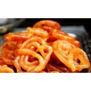 Sugarfree Jalebi (Jaggery/Gudh)
