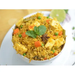 Veg paneer biryani