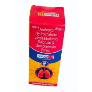 ColdexLS (levosalbutamol sulphate,AmbroxolHCL &Guaiphenesin syrup)
