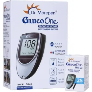  Dr morepen Gluco one Blood sugar meter