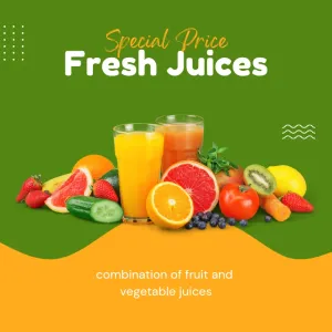 Fresh Juices & Snacks