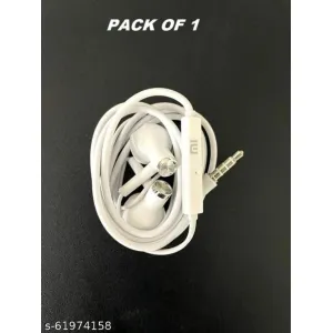 Mi redmi earphone wire headphoens high bass sweat sound