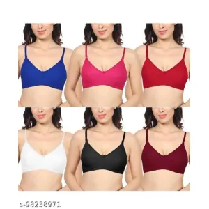 Bra for girls and women PACK OF 6 Bra