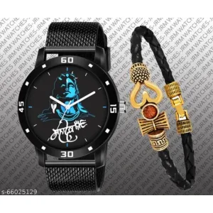 Mahakal watch Bracelet घरी के साथ Bracelet फ्री हैँl
