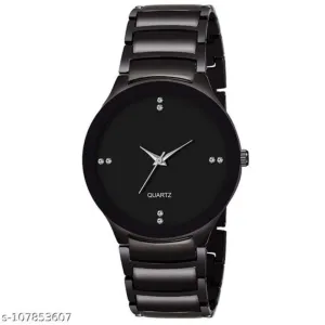 Mens formal watch stylish z black