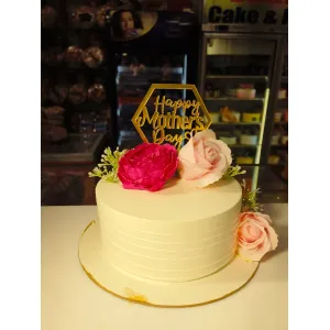 Mother's Day Special Floral Pineapple Cake