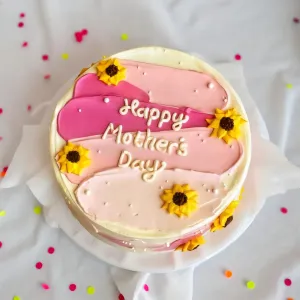 Mother's Day Special Golden Grace Butterscotch Cake