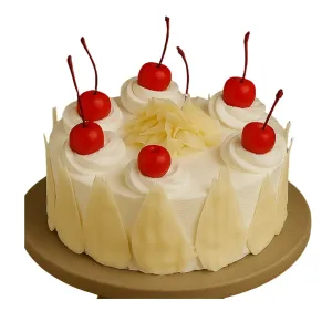 White forest cake