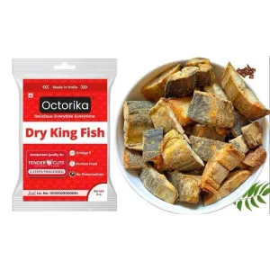 Dry King Fish Dry King Fish - 6 Steps processed - Sliced - Ready to cook