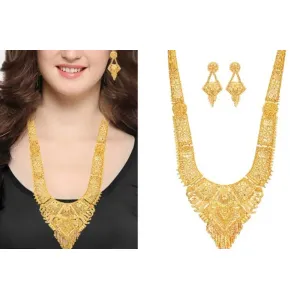 Women's Multicoloured Alloy Jewellery Set (P-4016890)