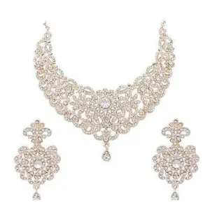 Fancy Trendy Alloy Jewellery Kundan Set For Women (P-6770110)