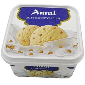 Amul Butterscotch Bliss Ice Cream, 1 L Tub