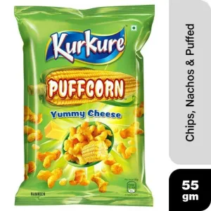 Kurkure Yummy Cheese Puffcorn 55 g