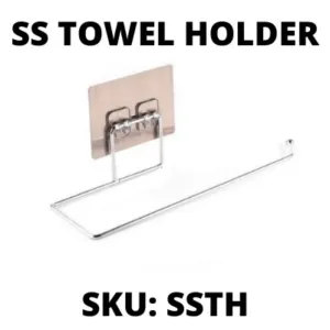 Stainless steel Towel holder with magic sticker no drilling