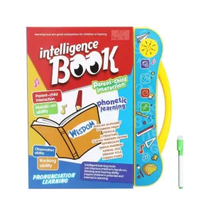 Intelligence Book | Interactive Children Book -Musical English Educational Phonetic