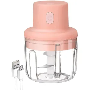 Rechargeable Electric Fruit Vegetable Onion Garlic Cutter Food Speedy Chopper