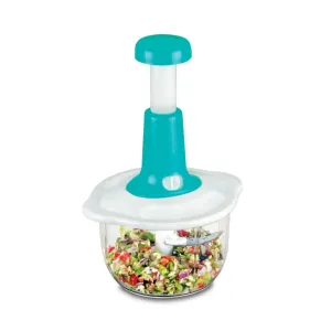 Push Chopper 3 blades with lassi attachment unbreakable 1100 ml