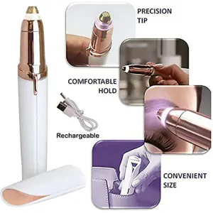 Flawless Brows Eyebrow Trimmer with built in light