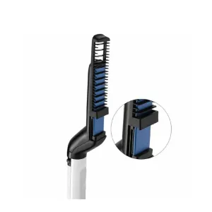 Men's Quick Beard Straightening, Curly Hair, Permed Clip Comb for Flexible Modeling