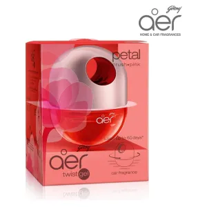 Godrej aer twist, Car Air Freshener - Petal Crush Pink (45g)

