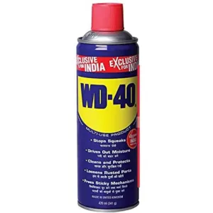 Pidilite WD-40, Multipurpose Car care Spray, 420ml Rust Remover, Lubricant, Stain Remover