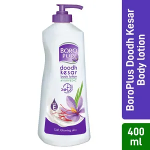 Boro Plus Doodh Kesar Ayurvedic Body Lotion 400 ml