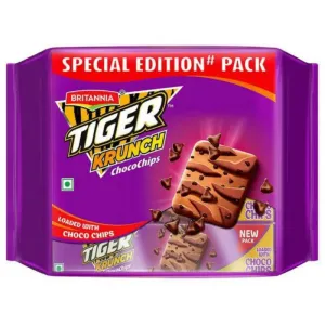 Britannia Tiger Krunch Chocochips Biscuits Combo Pack 400 g