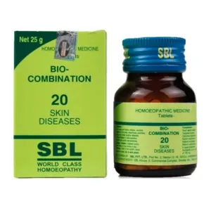 Bio-Combination No.20 for Skin diseases